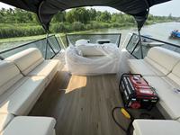 Bateau flottant de luxe en aluminium de 12.5m, 40 pieds, triton, ponton de fête, maison à vendre