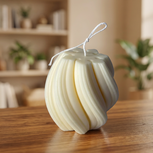 Unscented Swirl <b>Tea</b> Light <b>Candle</b> Twisted Ribbed Votive <b>Candle</b> for Home Decor Party Wedding Holiday - Product Image 3