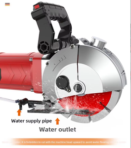 Macchina Elettrica per Scanalature 220V, Senza Polvere, per Progetti di Installazione Idraulica, Modellatura in Un Solo Passaggio, Taglio Completamente Automatico di Condotti per Cavi a Parete - Product Image 6