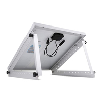 Corigy Prix de gros Supports de montage solaire à angle triangulaire réglable pour système d'énergie extérieur hors réseau