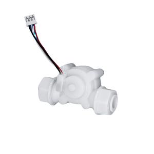 Capteur de débit d'eau à effet Hall interpolé à 2 points de haute précision pour distributeurs d'eau chaude instantanée et purificateurs d'eau - Product Image 3