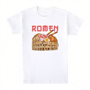 Camiseta con diseño de Coliseo de Roman Noodles, color blanco, unisex, talla para adultos - Product Image 2