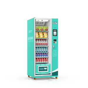 Grosir koin & tagihan dioperasikan mesin penjual otomatis untuk mesin minuman bubuk dingin otomatis