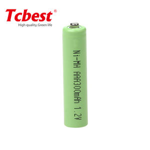 Tcbest - Baterías Recargables de <span class=keywords><strong>Ni</strong></span>-<span class=keywords><strong>MH</strong></span> de 300 mAh, <span class=keywords><strong>2</strong></span>/3AAA, para Juguetes y Barcos, 1.<span class=keywords><strong>2</strong></span> V, Origen Guangdong - Product Image 5