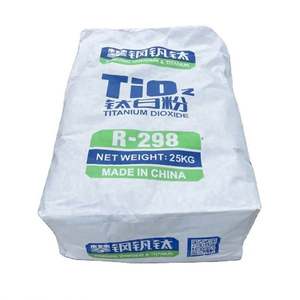 Dióxido de titanio Rutilo Grado R298 TiO2 Dióxido de titanio 25kg para pintura plástica - Product Image 2