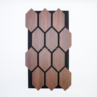 Panel Akustik Poliester Ramah Lingkungan 3D Dekoratif, Papan Dinding Kedap Suara, Tahan Api, Tahan Air, Fitur untuk Hunian Modern