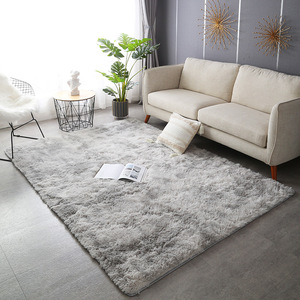 Tappeti <span class=keywords><strong>in</strong></span> Poliestere Intrecciato Antiscivolo Personalizzati, Tinti <span class=keywords><strong>a</strong></span> Mano, Bianchi e Verdi, per Casa, Auto, Soggiorno, Studio, Sala di Preghiera - Product Image 4