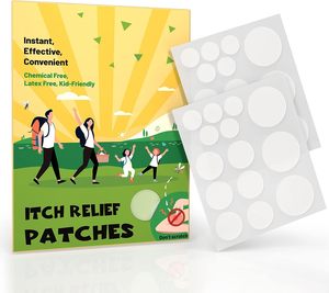 Patch anti-démangeaisons pour piqûres de moustiques, effet instantané, réduit l'enflure, soulagement des piqûres d'insectes - Product Image 1