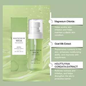 Custom Magnesium Milk Jelly <b>Spray</b> Toner Hydrates Soothes Irritation Repairs Barrier Suitable Dry Sensitive Skin 100ml - Product Image 3