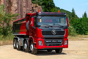 Shacman X5000 6x4 Diesel Euro5 <b>12</b>-Wheel Tipper Truck Manual Left Steering Weichai Engine Heavy Duty Engineering Transport - Product Image 4
