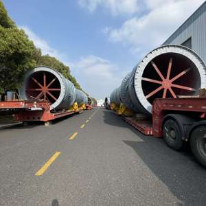 Nuovo Forno Rotativo per Materiali Edili per Impianti di Produzione MoFe con Riduttore a Ingranaggi e Anelli Economici - Product Image 2