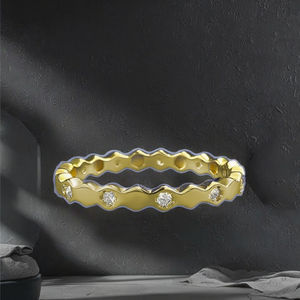 18K Gold Plated Oval Cut Christian <b>Engagement</b> <b>Ring</b> S925 <b>Sterling</b> <b>Silver</b> Miniature Zircon Adjustable Gift for Women - Product Image 3