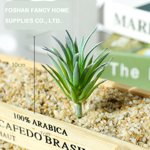 Cabezas de Flores Suculentas Artificiales, Mini Planta de <span class=keywords><strong>Echeveria</strong></span> con Efecto Flocado, Decoración de Pared, Diseño DIY, Vegetación Artificial para Interiores, Bodas - Product Image 6
