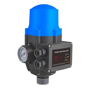 China manufacture PS02A model Customizable Water Pressure Switch With Pressure Gauge BLUE color Pump controller