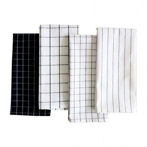 Essuie-tout de cuisine en coton et lin imprimé numériquement Cjx478 avec votre design - Product Image 5