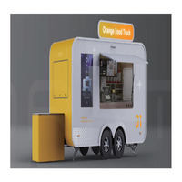 Camion de restauration mobile pour le petit-déjeuner, les collations, le déjeuner, le café, les burgers, les frites et la crème glacée, idéal pour les employés de bureau et les étudiants