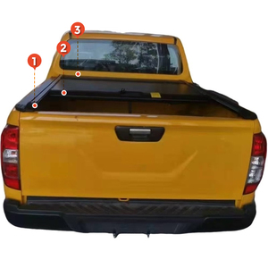 Cubierta Retráctil Rígida de Aluminio para Camioneta, Cubierta Enrollable con Cierre para Toyota <span class=keywords><strong>Hilux</strong></span> Revo Rocoo Vigo - Product Image 3