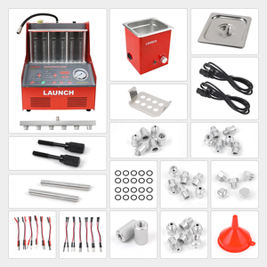 Nettoyeur et testeur électronique d'injecteurs LAUNCH 240W CNC-602A, machine de nettoyage ultrasonique automatique pour injecteurs de carburant - Product Image 2