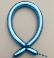 50 ballons longs magiques en latex pour bricolage, ballons de mariage, d'anniversaire, de Noël, décorations de fête, ballons gonflables métalliques brillants