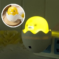 Mignon EU US Plug Nouveauté Veilleuse Induction oiseau LED Petites Veilleuses 85-220V applique murale