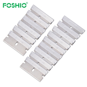 Cuchilla raspadora de acero al carbono y acero inoxidable, 100 unidades por paquete - Product Image 5