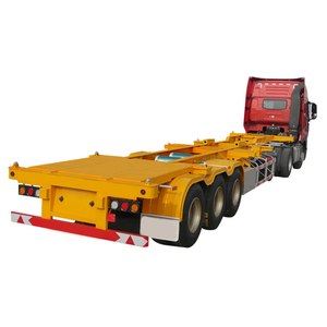 Special offer: <b>Transportable</b> frameless semi-trailers, equipped with swivel chassis, with a maximum load capacity of 60 tons. - Product Image 4