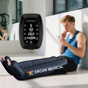 Professionelle 8-Kammer-Luftkompressions-Beinmassagegeräte für Sportler zur Regenerationsförderung der Durchblutung <span class=keywords><strong>in</strong></span> Füßen und Beinen durch Pressotherapie - Product Image 1