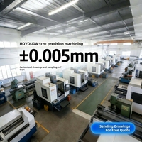 Nouvelles pièces usinées CNC en acier inoxydable et aluminium sur mesure HYD pour la fabrication de métaux