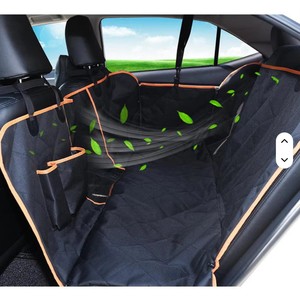 Funda Impermeable y Duradera para Asiento <span class=keywords><strong>de</strong></span> Coche para Mascotas con Bolsillos <span class=keywords><strong>de</strong></span> Almacenamiento y Correas <span class=keywords><strong>de</strong></span> <span class=keywords><strong>Seguridad</strong></span> para Protección del Asiento - Product Image 3