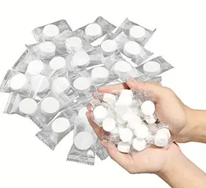 Compressed Towel Tablets Mini Package Non Woven Soft Cotton Outdoor Travel Salon Disposable Compressed Face Towels