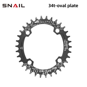 Ốc 104bcd Tốc Độ Duy Nhất Hợp Kim Nhôm Xe Đạp Crankset Hẹp Rộng Chainwheel Cho Mtb BMX Đường Cruiser Trọng Lượng Nhẹ Mạnh Mẽ - Product Image 2