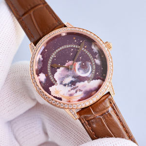 <span class=keywords><strong>Montre</strong></span>-<span class=keywords><strong>bracelet</strong></span> pour femme de haute qualité avec un diamètre de 36 mm, équipée d'un mouvement <span class=keywords><strong>intégré</strong></span> 734, adaptée à diverses combinaisons - Product Image 2