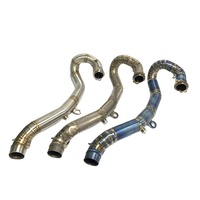 Pour KTM 450 EXC-F/500 EXC-F tuyau d'échappement tout-terrain vélo en acier inoxydable tuyau d'échappement 2017-2019