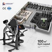 Machine à biceps assise 100 kg pour petit centre de fitness – Équipement de gym tout-en-un