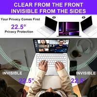 Protection d'écran pour Macbook Pro 14,2 pouces, filtre de confidentialité anti-espion à double sens, protection magnétique nano-adhésive, protection des yeux HD