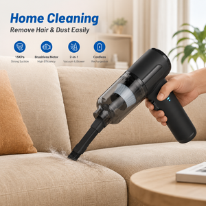 OEM ODM 15KPa Brushless Cordless Handheld Vacuum Cleaner 65W Rechargeable 2 in 1 <b>Car</b> Vacuum Air Duster <b>Blower</b> with 7 Accessories - Product Image 2