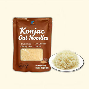 Hgih บะหมี่ข้าวโอ๊ต Shirataki แคลอรี่ต่ำปราศจากน้ำตาลบะหมี่อาหารเพรียวบางอาหารบุก - Product Image 1