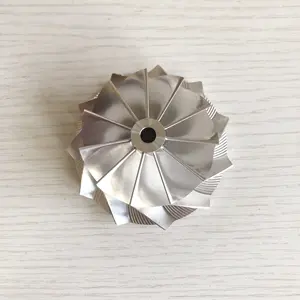 GTX3071 54,06/71,40mm 11+0 Schaufeln XX8849-<span class=keywords><strong>2</strong></span> Bohrung:5,99 Performance Billet Verdichterrad für 803712-0001/700711-0046 - Product Image 1