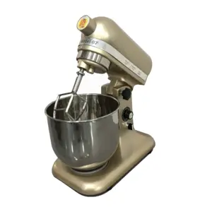 Máquina De Cozinha Misturador De Bolo De Alimentos 7L Tigela De Mistura Batedor De Ovos Creme Máquina Misturador De Massa Padaria Misturador Planetário Suporte Elétrico