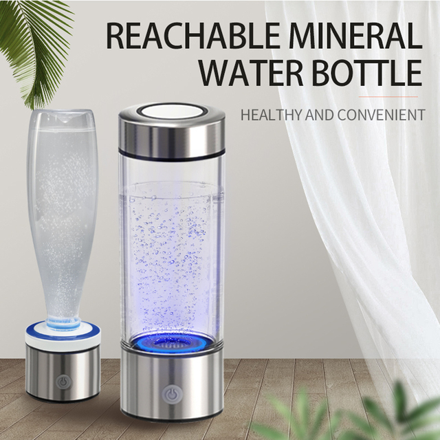Portable SPE Hydrogen-rich Water Generator Platinum Titanium Hydrogen Water Bottle