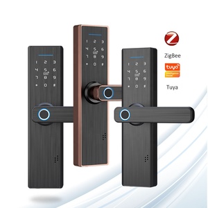 Eseye biệt thự sang trọng khóa cửa thông minh tuya ứng dụng Lỗ mộng nhà gỗ khách sạn vật liệu nhôm thông minh mật khẩu truy cập thẻ - Product Image 1