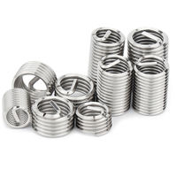 Inserts de réparation de filetage hélicoïdal métriques en acier inoxydable M3 M4 M5 M6 M8 M10 M12 M14 M16 M20 M24