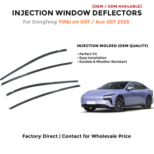 Deflectores de Ventana Laterales para Toyota Cruiser 2019-2020 Protector de Lluvia Accesorios de Coche - Product Image 2