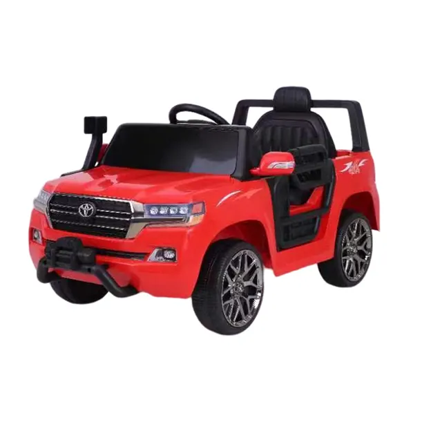 Lizenzierte Land Cruiser Kinder Elektro spielzeug Carro Elektro Para Ninos Fernbedienung Fahrt auf Auto Kinder Elektroauto für Kinder