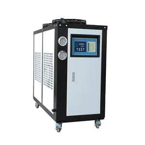 Preço padrão ce r22/r407c 5hp, resfriador de água industrial processamento plástico