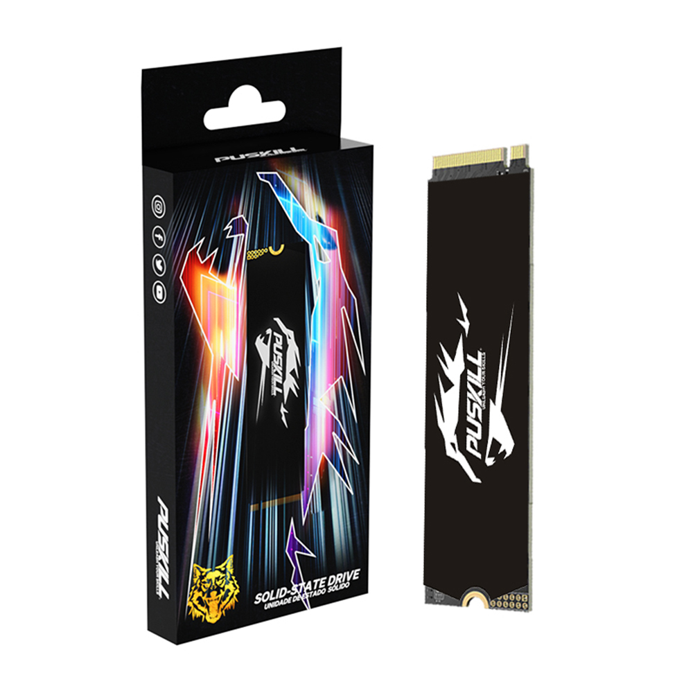 PUSKILL M.2 2280 512GB 1tb 2tb PCIe3.0 4.0 NVME SSD 2TB M.2