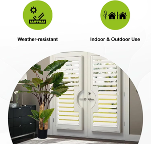 Oh Arts Real Touch Kunstmatige Taro Plant Bonsai Zijde Tropisch Blad Faux Gepot Met Heldere Glazen Potten Indoor Outdoor Home Hotel - Product Image 4