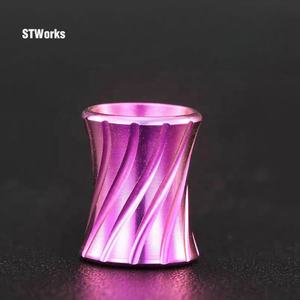 チタン合金格安ネックレスペンダントEDCチタンペンダントナイフストラップビーズ - Product Image 4