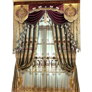 Kirche vorhänge dekoration, die vorhang zubehör,, luxus vorhang