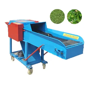 Horizontal Corn Straw Stalk Shredder Machine Grass Chaff Cutter Chopper Machine for Livestock Poultry Animal Silage Feed